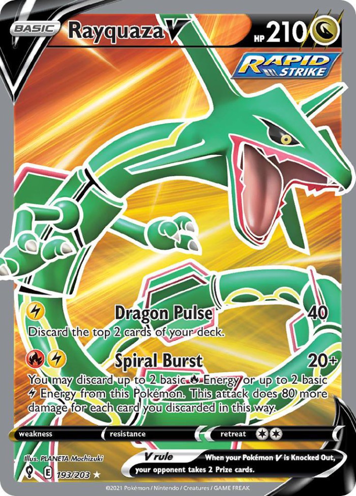 Carte Pokémon: Rayquaza V [Rayquaza V]