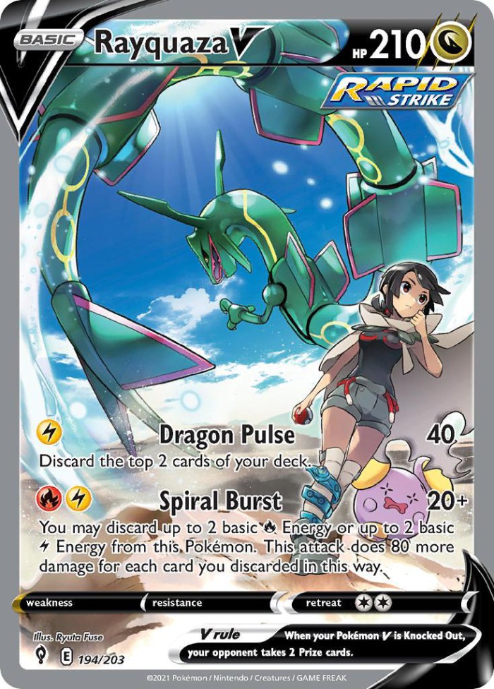 Carte Pokémon: Rayquaza V [Rayquaza V]