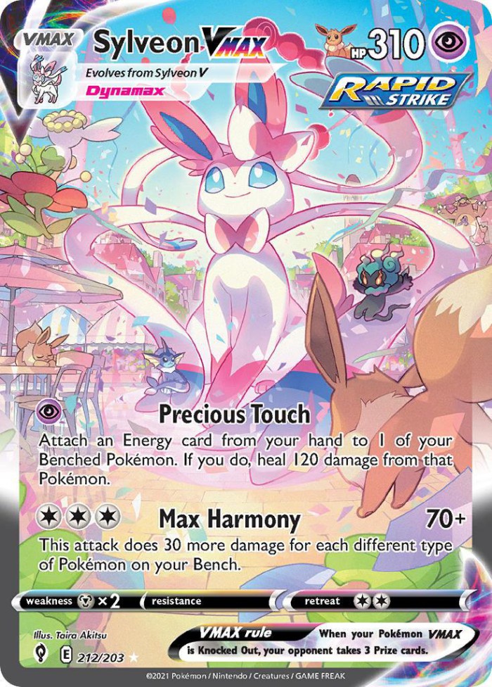 Carte Pokémon: Sylveon VMAX [Nymphali VMAX]