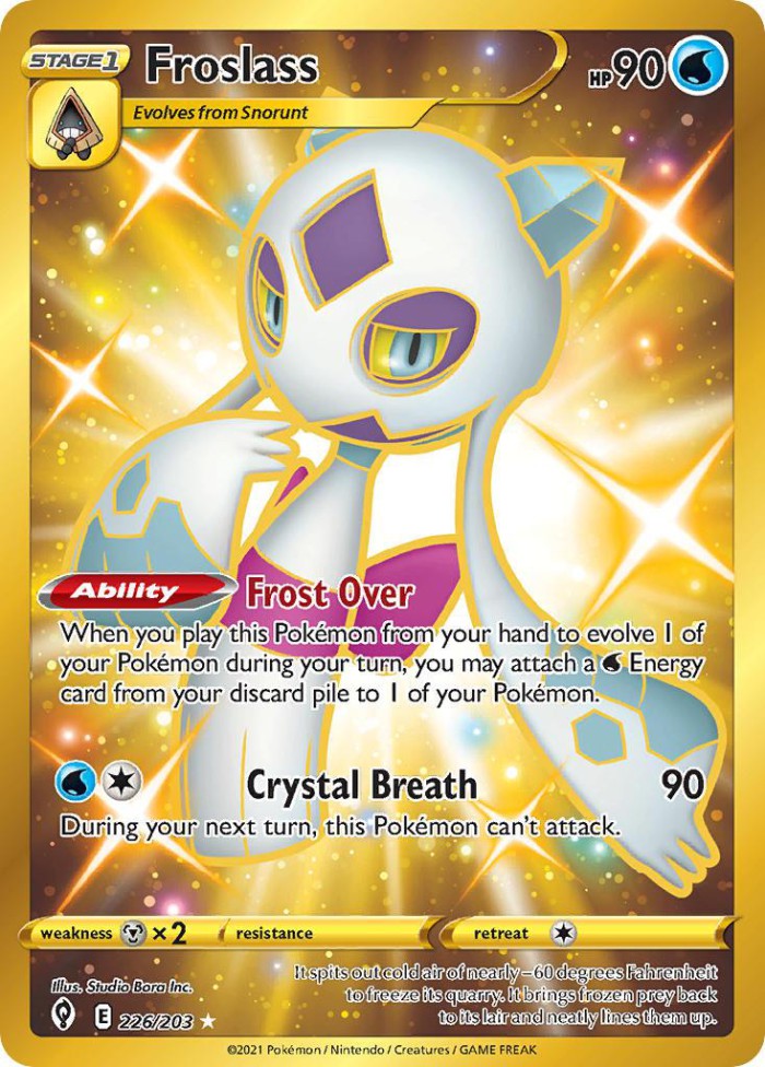 Carte Pokémon: Froslass [Momartik]