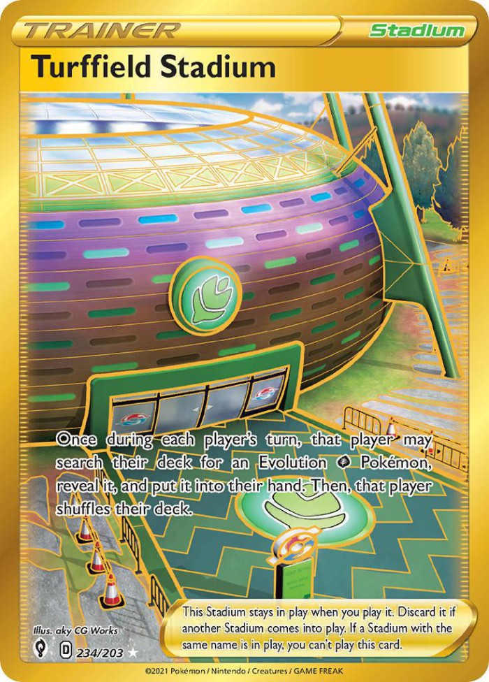 Carte Pokémon: Turffield Stadium [Stade de Greenbury]