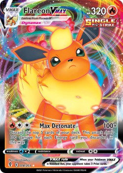 Carte Pokémon: Flareon VMAX