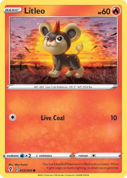 Carte Pokémon: Litleo