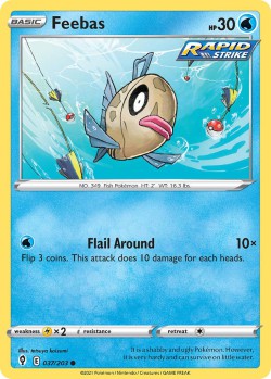 Carte Pokémon: Feebas