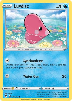 Carte Pokémon: Luvdisc