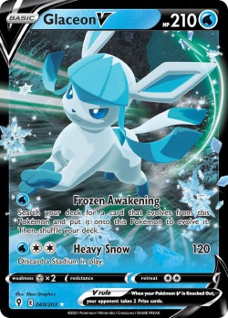 Carte Pokémon: Glaceon V