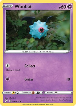 Carte Pokémon: Woobat