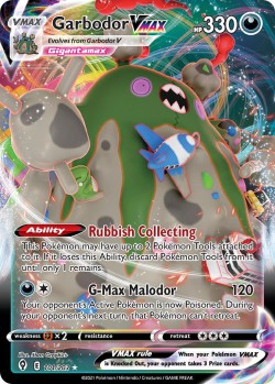 Carte Pokémon: Garbodor VMAX