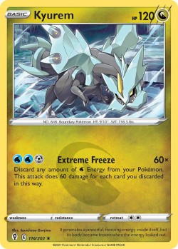 Carte Pokémon: Kyurem