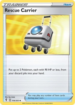 Carte Pokémon: Rescue Carrier