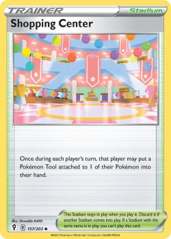 Carte Pokémon: Shopping Center