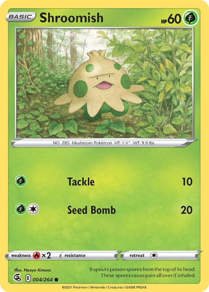 Carte Pokémon: Shroomish [Balignon]