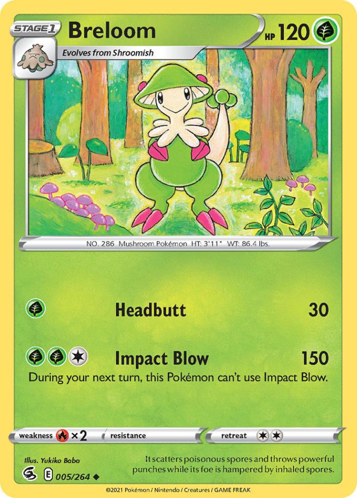 Carte Pokémon: Breloom [Chapignon]