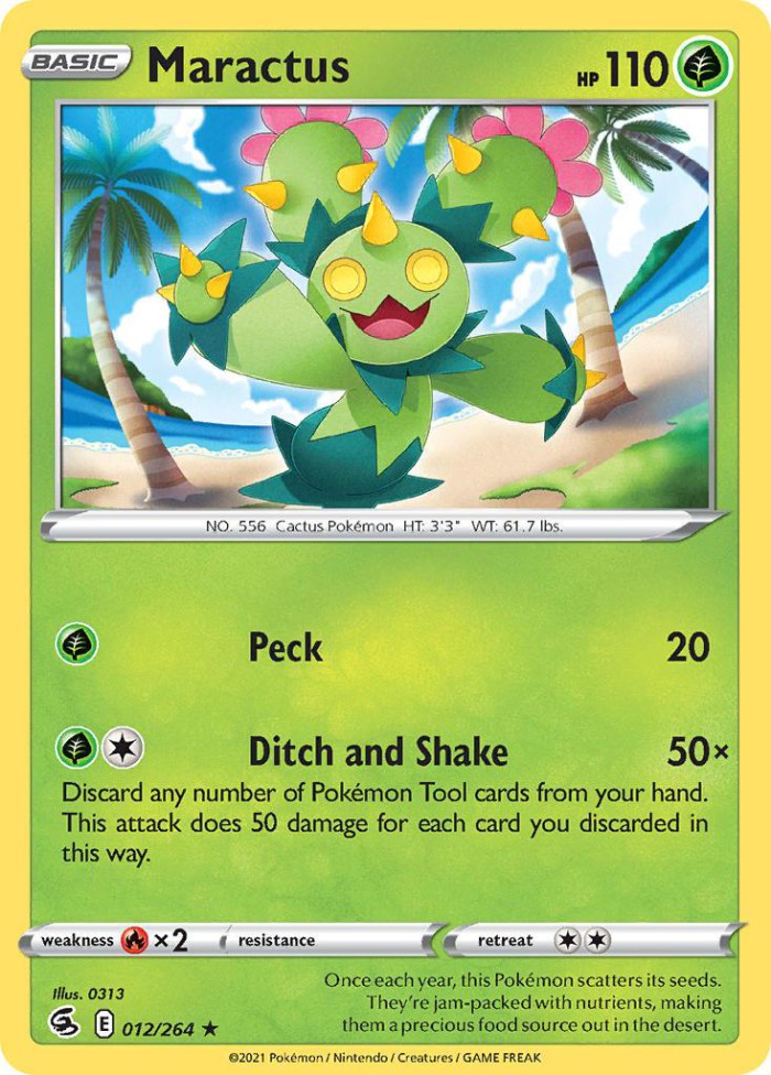 Carte Pokémon: Maractus [Maracachi]