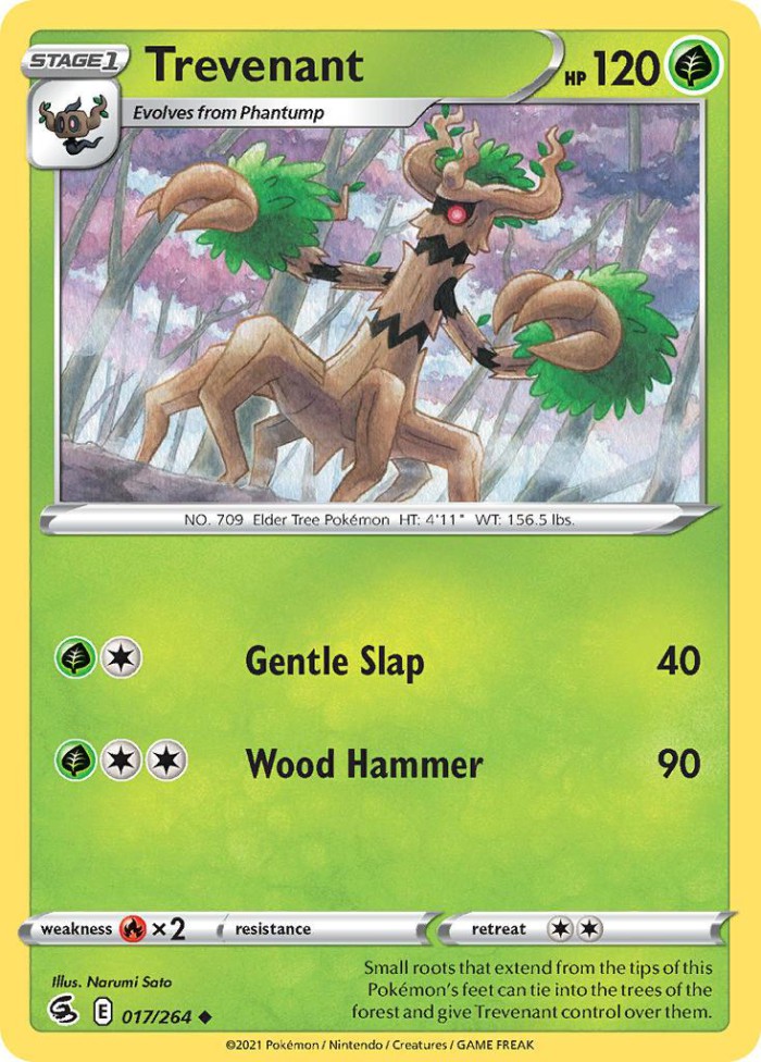 Carte Pokémon: Trevenant [Desséliande]