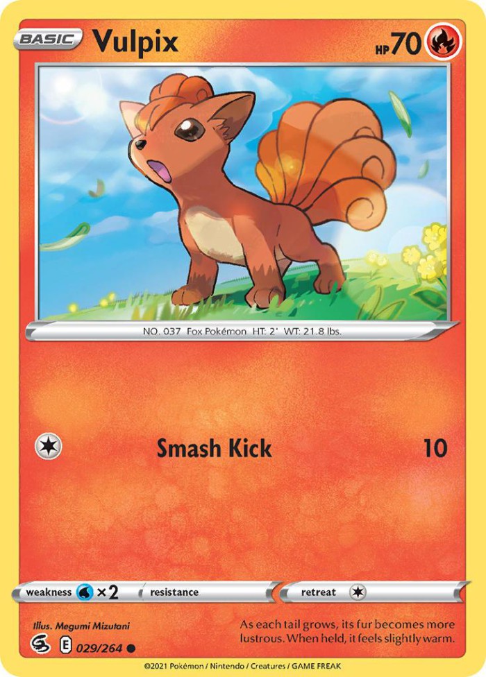 Carte Pokémon: Vulpix [Goupix]