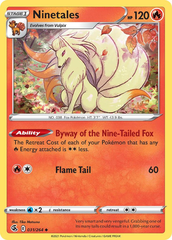 Carte Pokémon: Ninetales [Feunard]