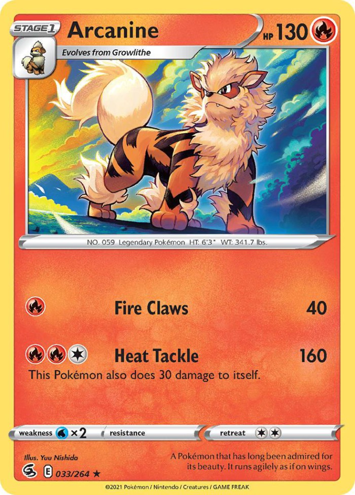 Carte Pokémon: Arcanine [Arcanin]