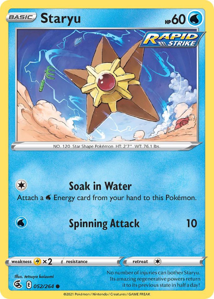 Carte Pokémon: Staryu [Stari]