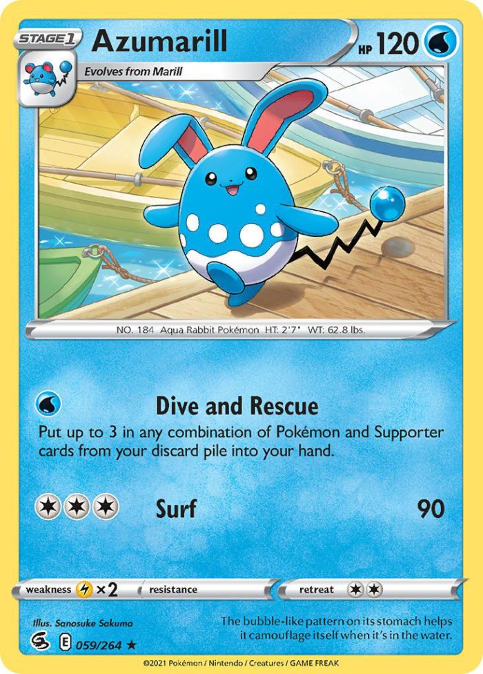 Carte Pokémon: Azumarill [Azumarill]