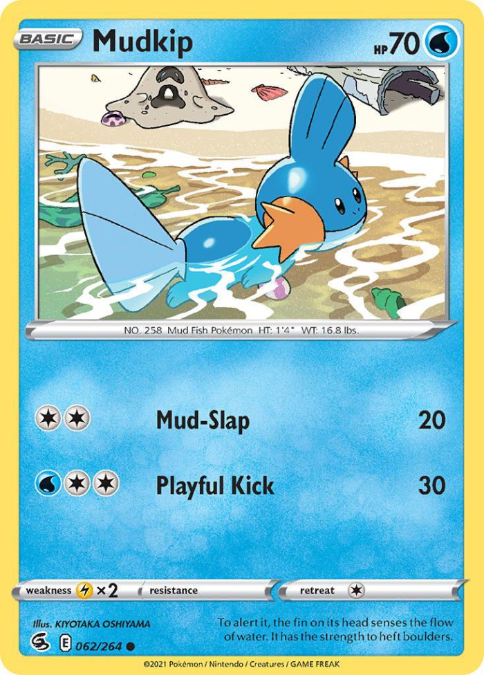 Carte Pokémon: Mudkip [Gobou]