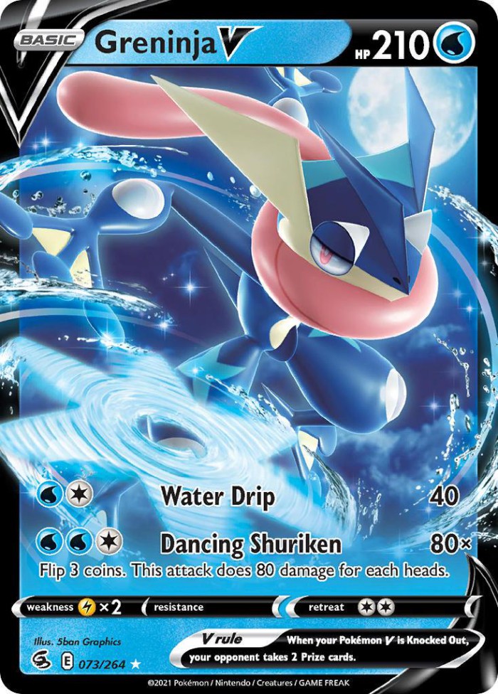 Carte Pokémon: Greninja V [Amphinobi V]