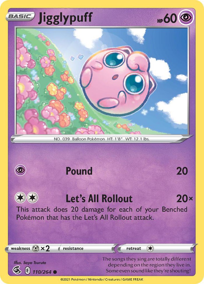 Carte Pokémon: Jigglypuff [Rondoudou]