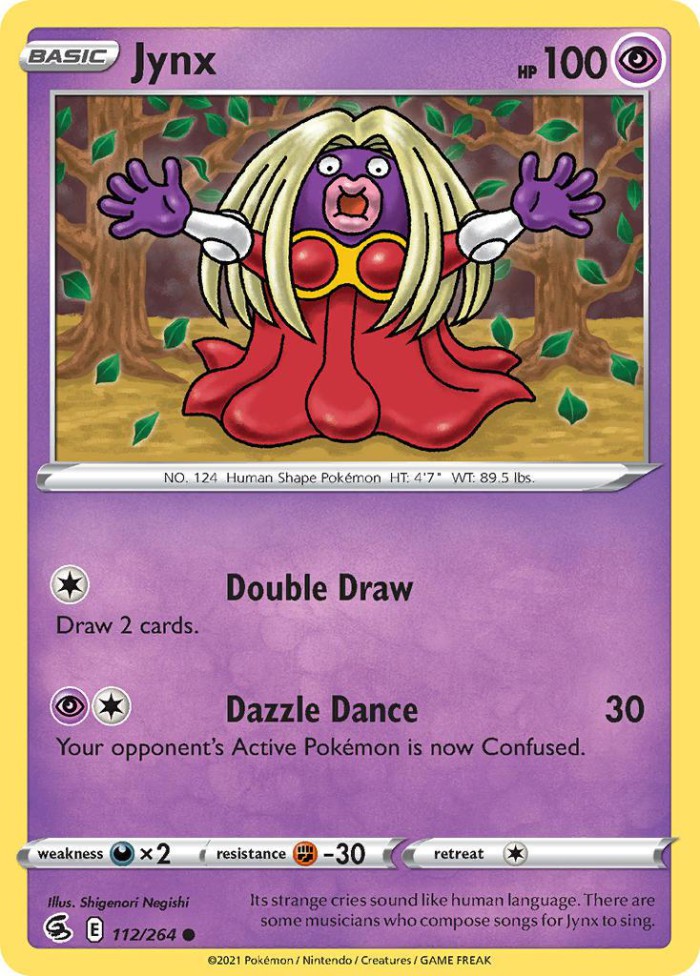 Carte Pokémon: Jynx [Lippoutou]