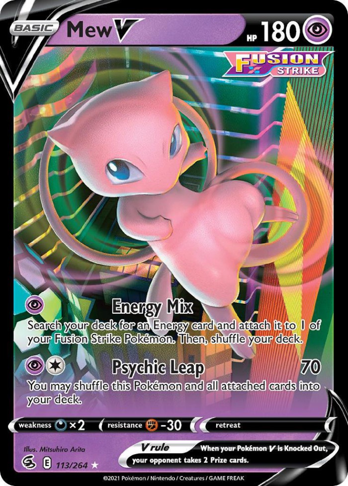 Carte Pokémon: Mew V [Mew V]