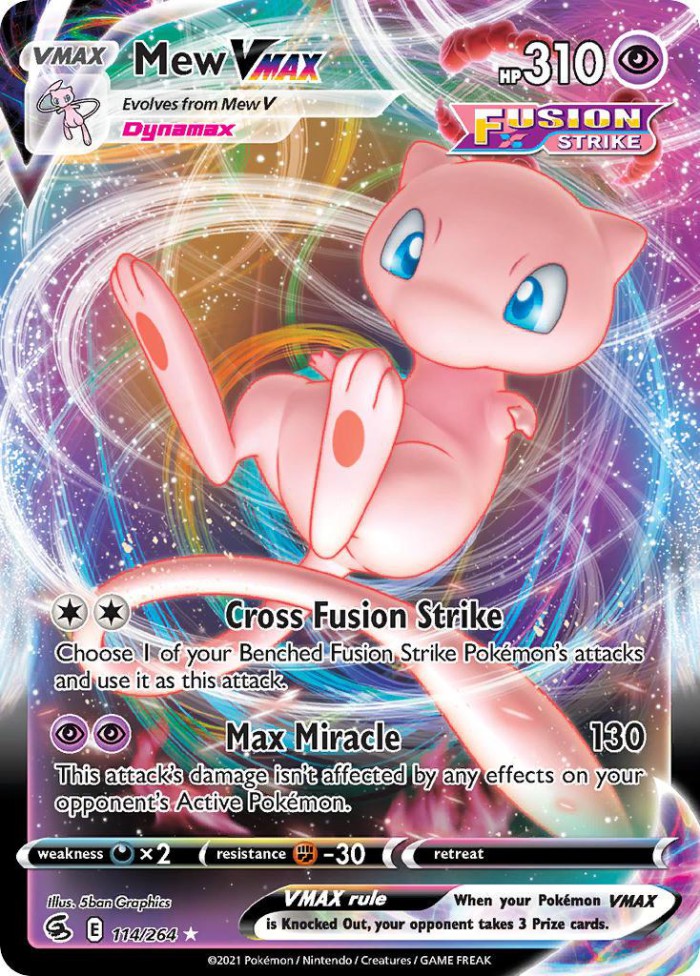 Carte Pokémon: Mew VMAX [Mew VMAX]