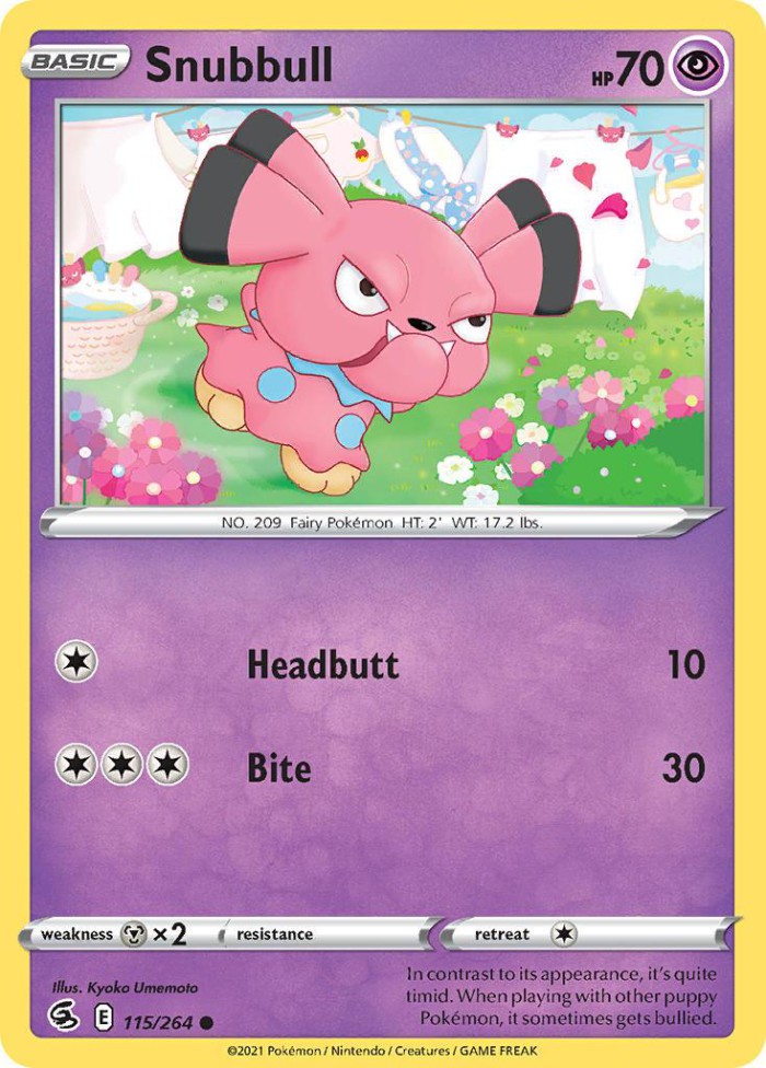 Carte Pokémon: Snubbull [Snubbull]