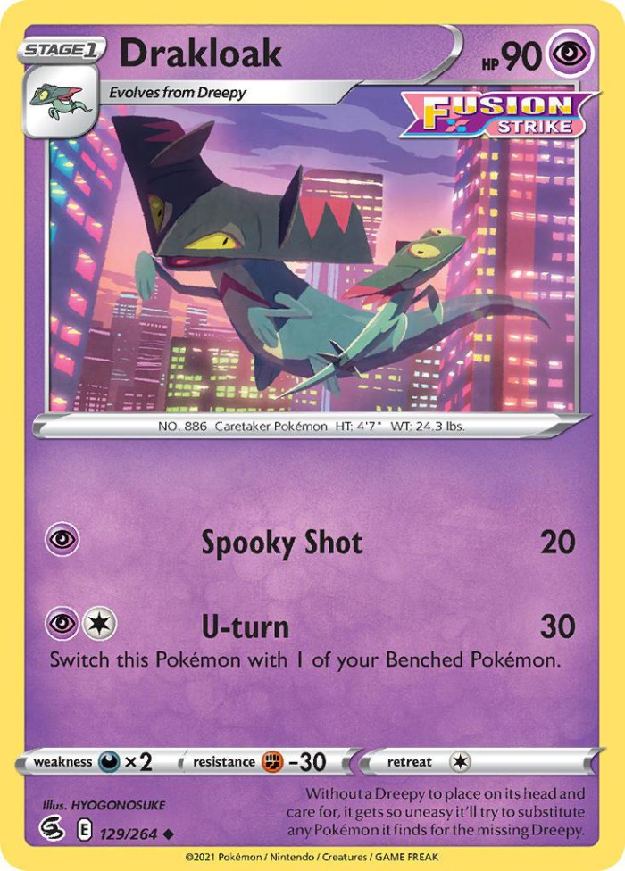 Carte Pokémon: Drakloak [Dispareptil]