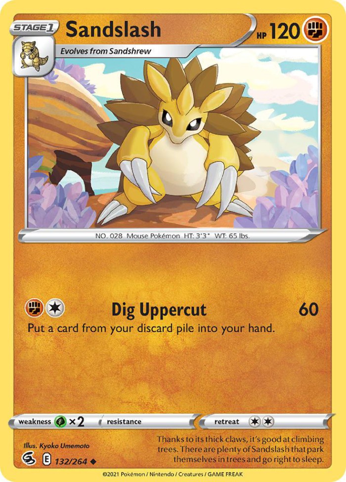 Carte Pokémon: Sandslash [Sablaireau]