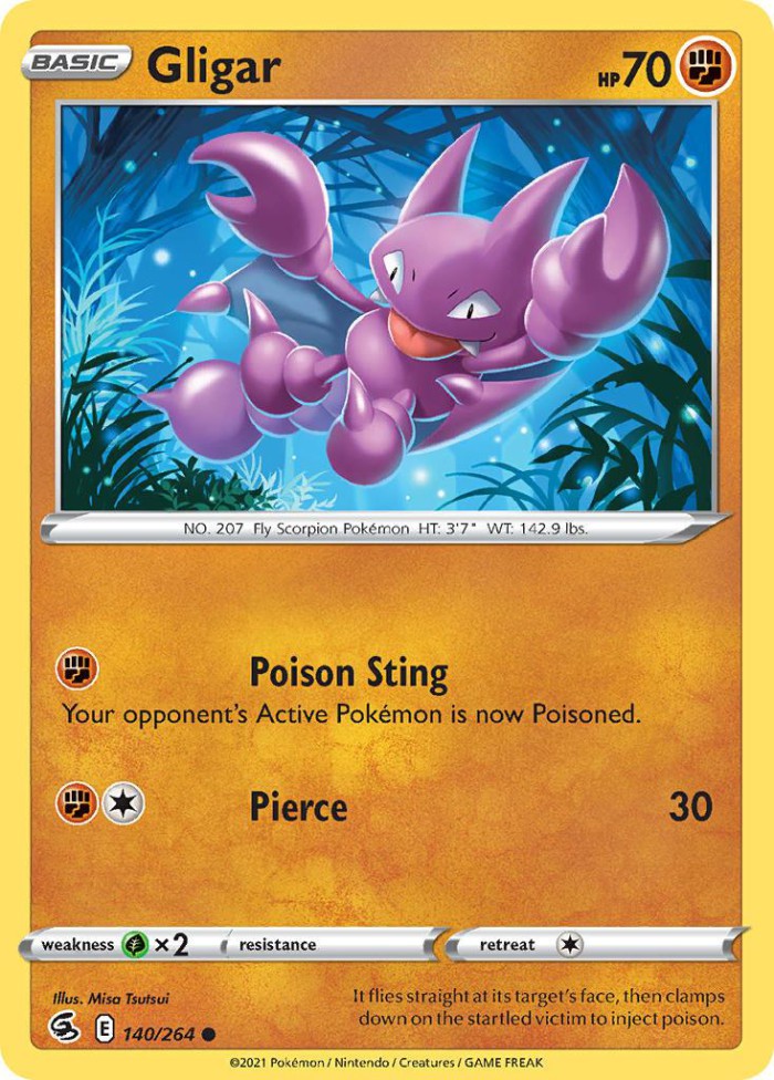 Carte Pokémon: Gligar [Scorplane]