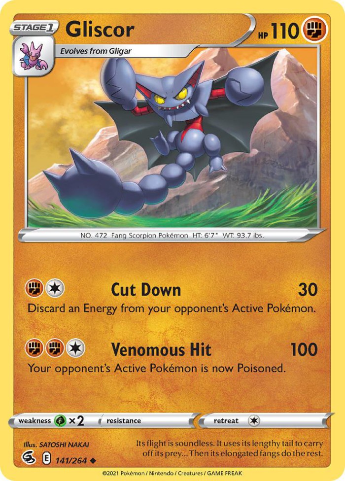 Carte Pokémon: Gliscor [Scorvol]