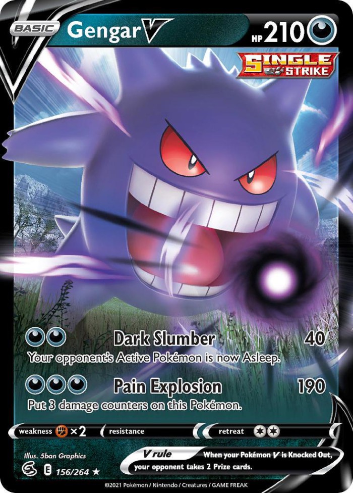 Carte Pokémon: Gengar V [Ectoplasma V]