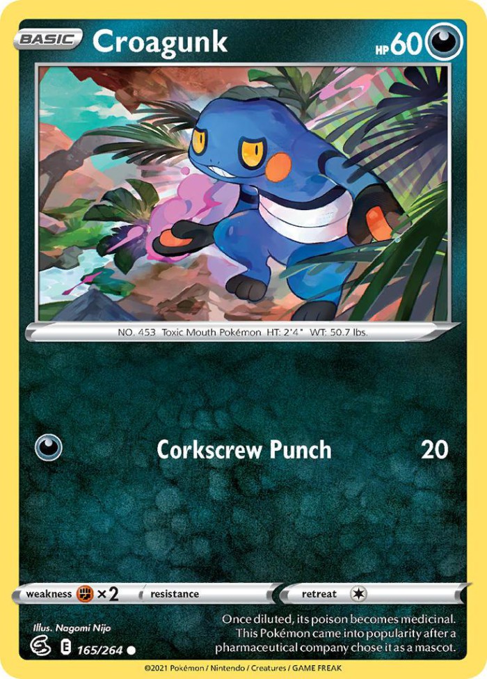 Carte Pokémon: Croagunk [Cradopaud]