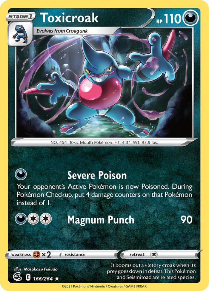 Carte Pokémon: Toxicroak [Coatox]