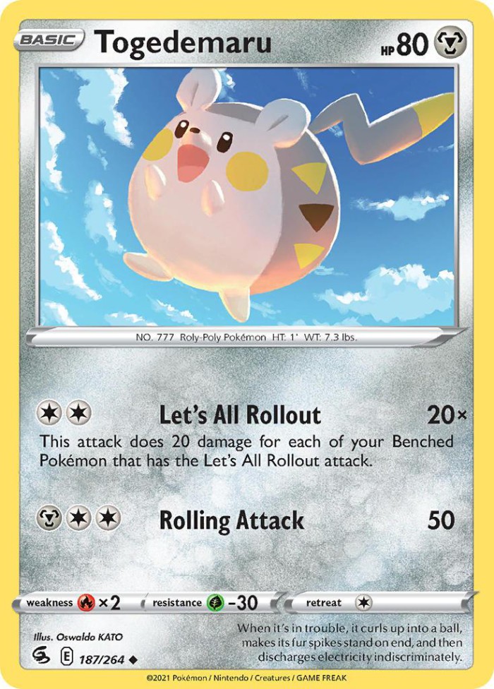 Carte Pokémon: Togedemaru [Togedemaru]