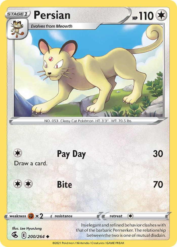 Carte Pokémon: Persian [Persian]