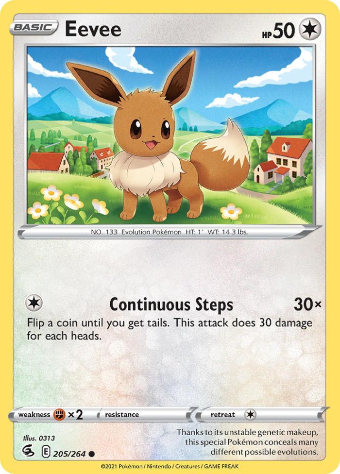 Carte Pokémon: Eevee [Évoli]