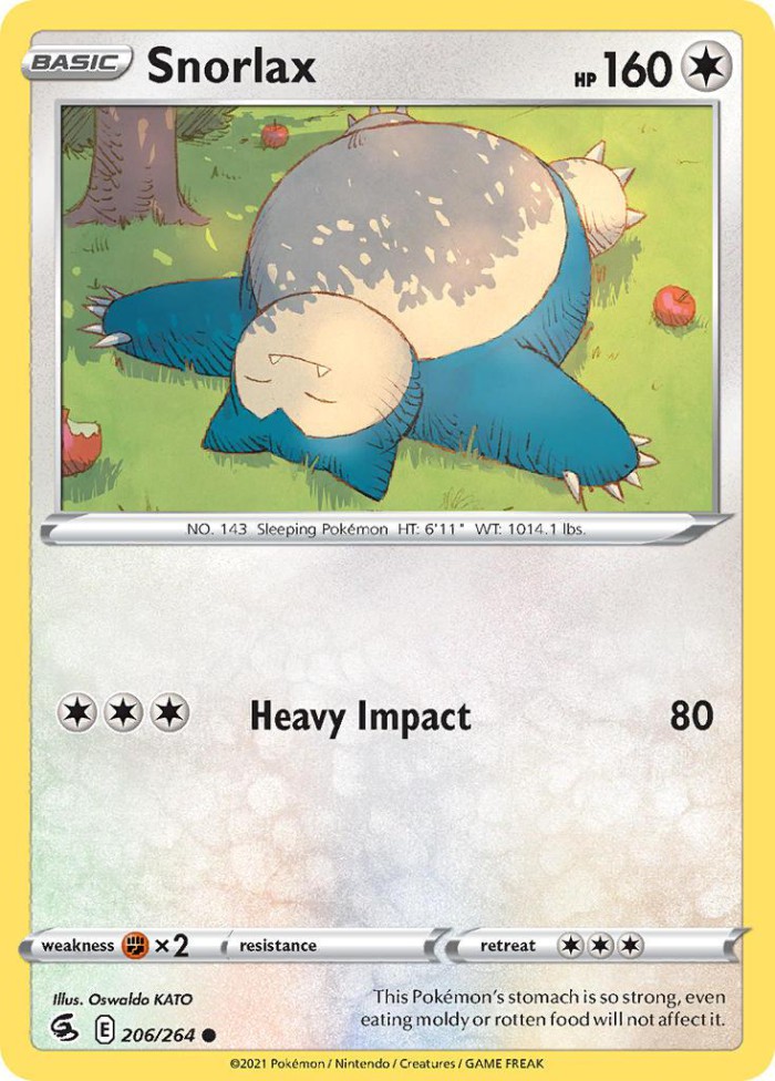 Carte Pokémon: Snorlax [Ronflex]