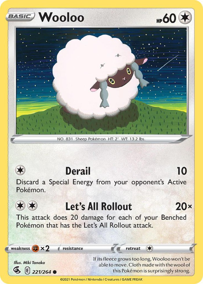 Carte Pokémon: Wooloo [Moumouton]