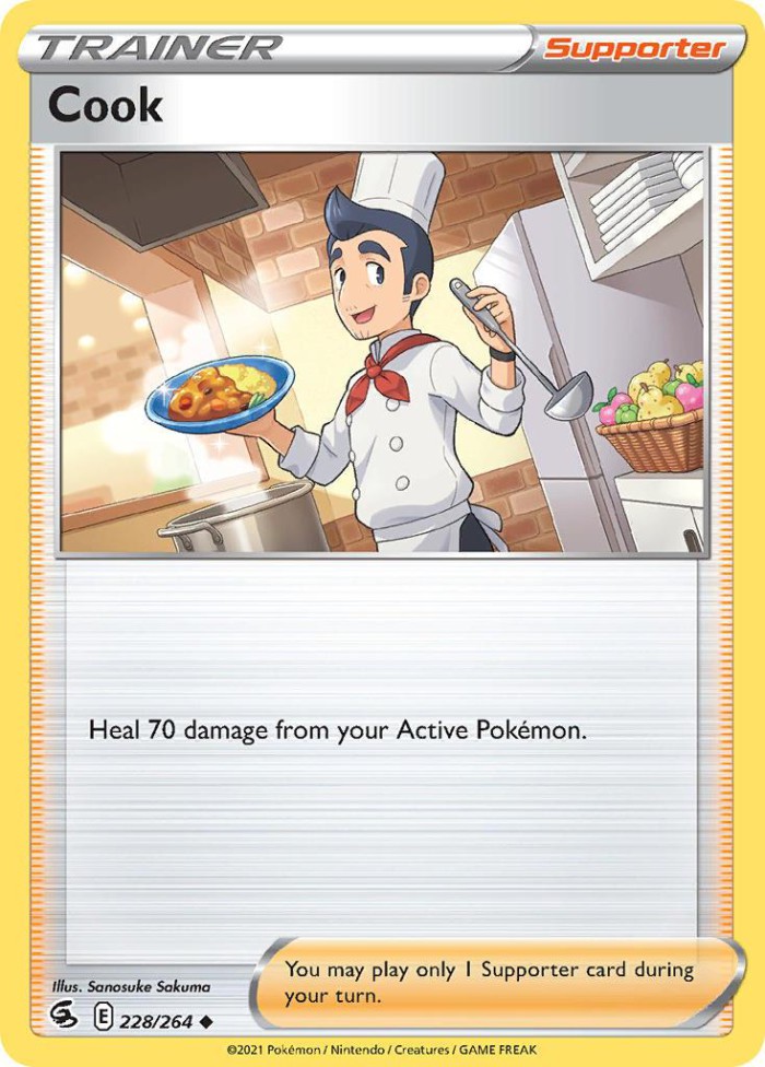 Carte Pokémon: Cook [Cuisinier]