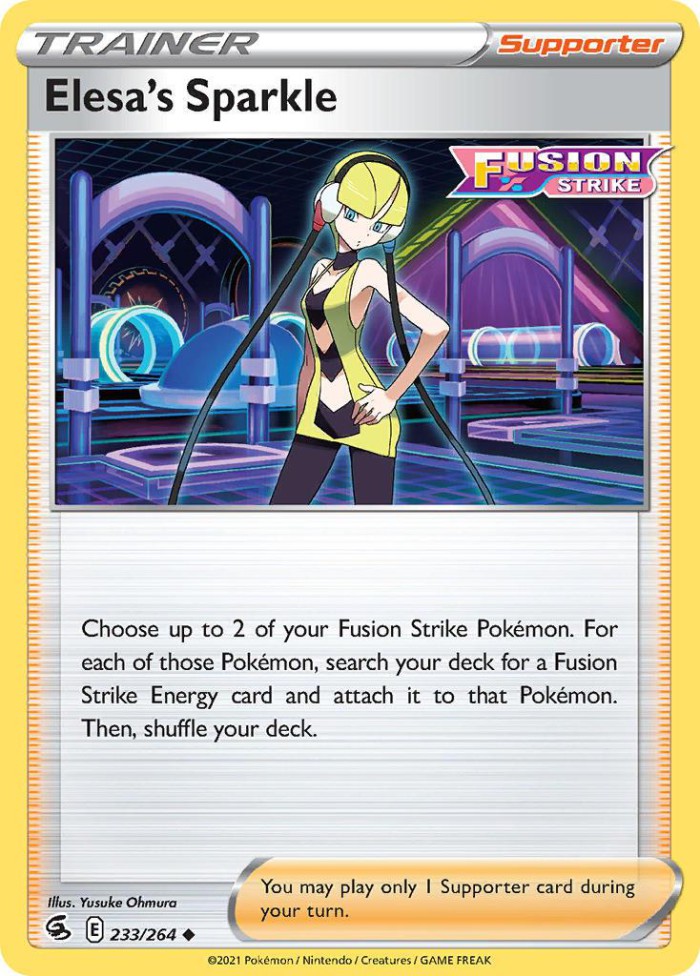 Carte Pokémon: Elesa's Sparkle [Éclat d'Inezia]