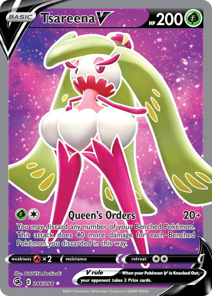 Carte Pokémon: Tsareena V [Sucreine V]