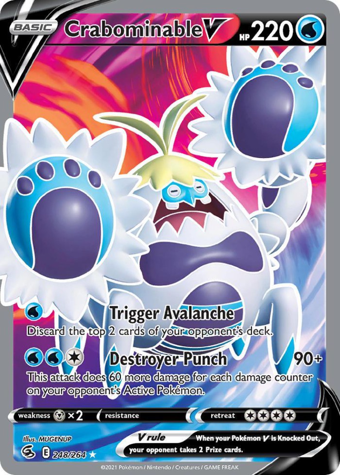 Carte Pokémon: Crabominable V [Crabominable V]