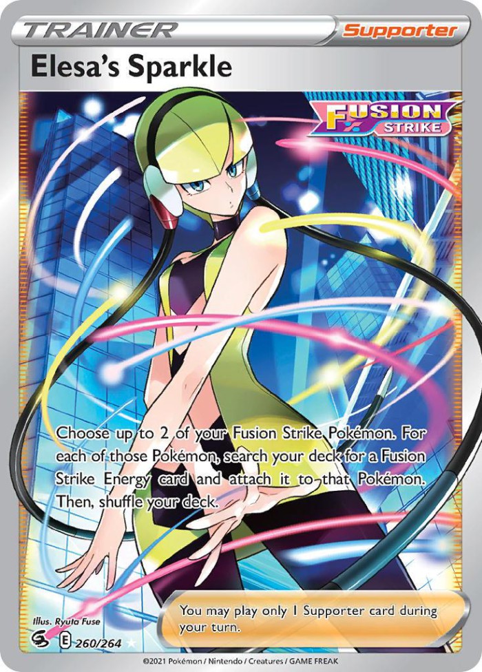 Carte Pokémon: Elesa's Sparkle [Éclat d'Inezia]