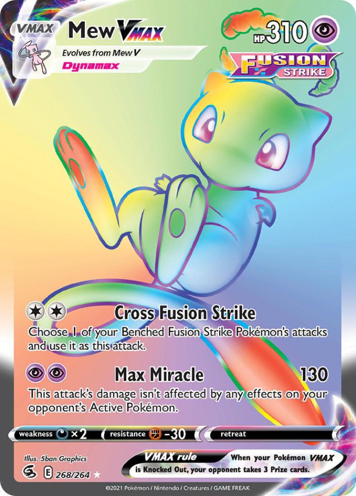 Carte Pokémon: Mew VMAX [Mew VMAX]