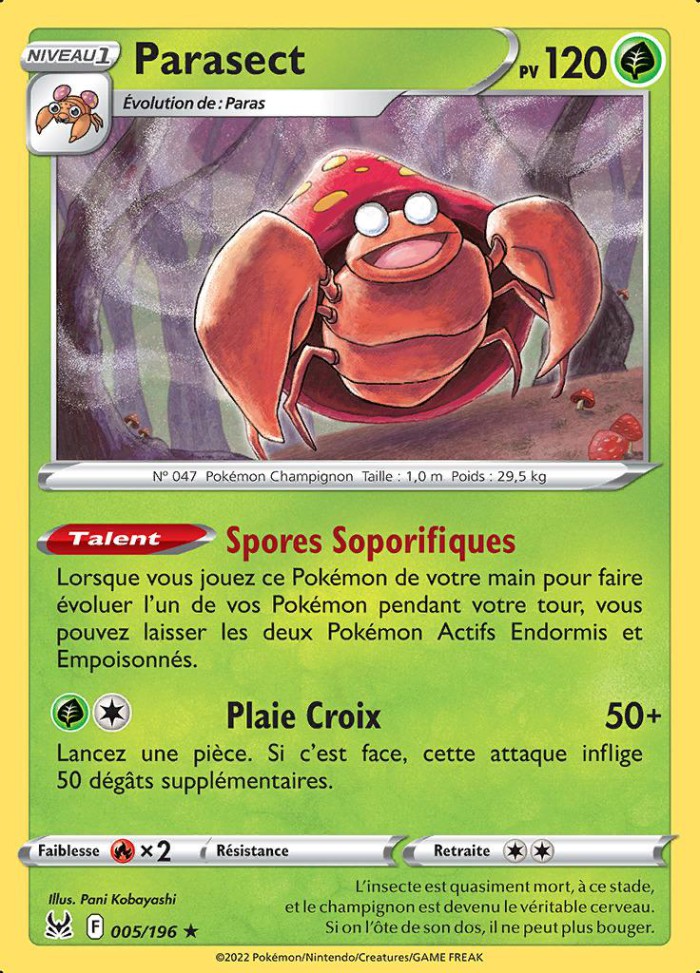 Carte Pokémon: Parasect [Parasect]